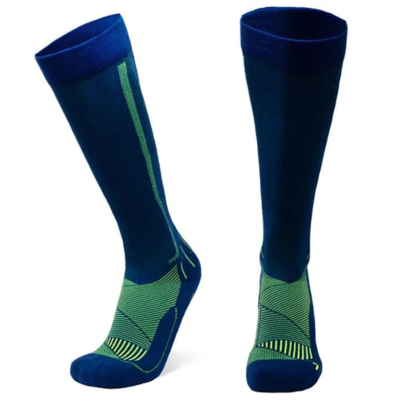 Zuroke Compression Socks for Men and Women Knee High Athletic Socks for Running Cycling Soccer Nurse and Long Time Standing