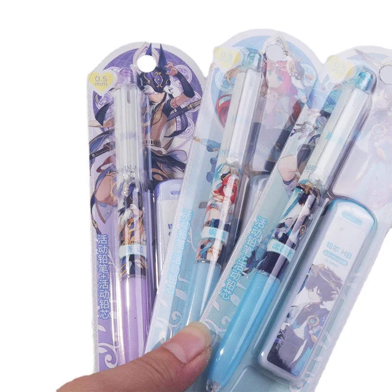 Hb Refill Set Cartoon Limited Edition Student Writing 0.5mm Papeleria