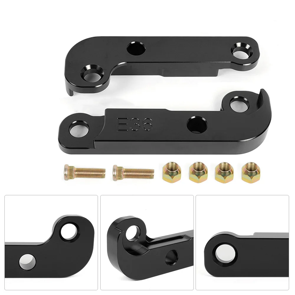 Алюминиевый автомобильный адаптер для BMW E36 2 шт. увеличивающий угол поворота