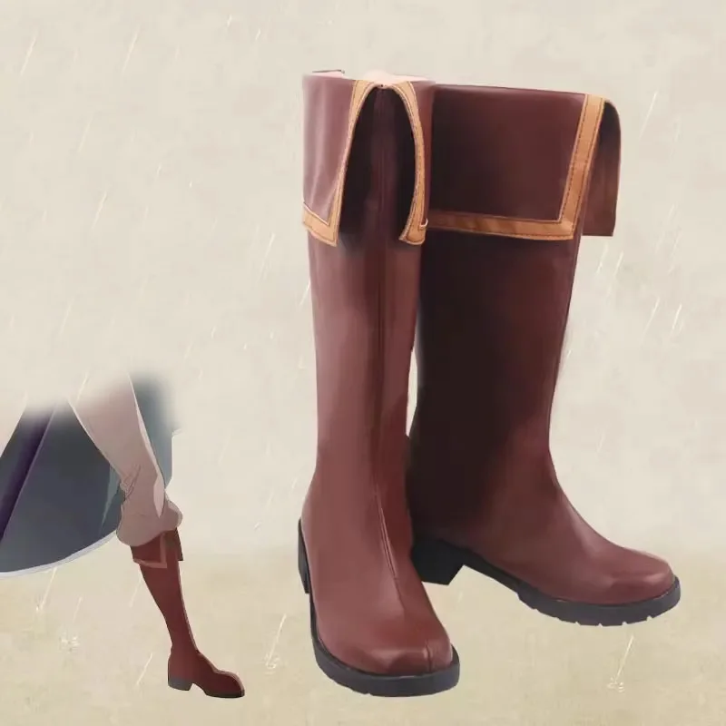 Kaifuku Yarinaoshi Redo Keyaru Keyaruga Keara Setsuna Сапоги Косплей Хэллоуин Вечеринка Аниме Flare Arlgrande