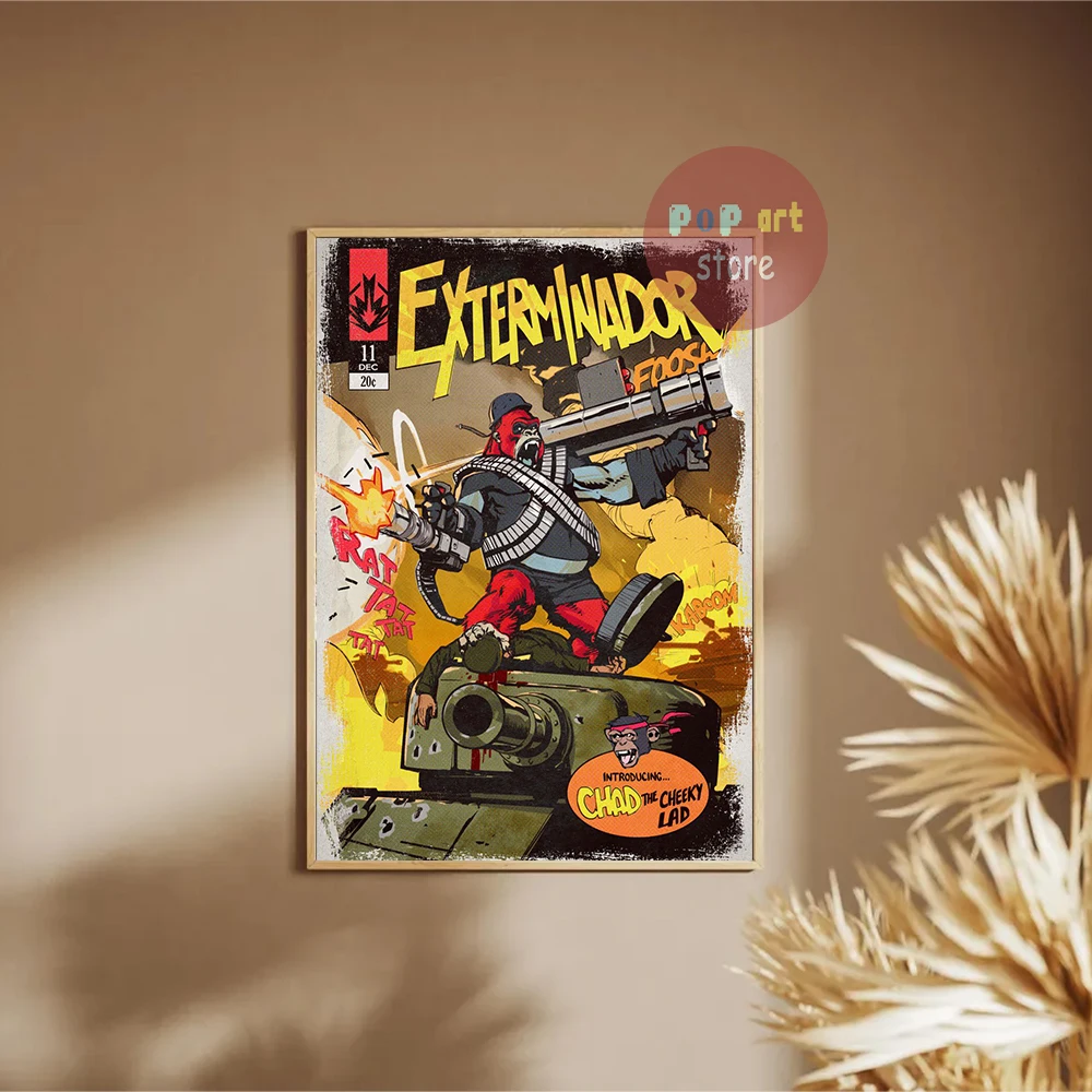 Far Cry 6 комиксов Juan плакат печать на холсте винтажный комикс в ретро стиле даль