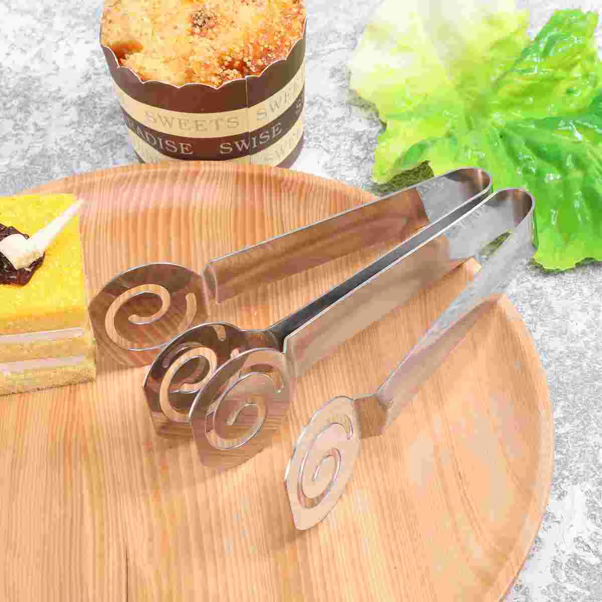 

Tongs Teastrainer Serving Stainless Steel Ice Small Sugar Cooking Salad Metal Squeezer Appetizer Clip Tong Steakbread Mini Fruit