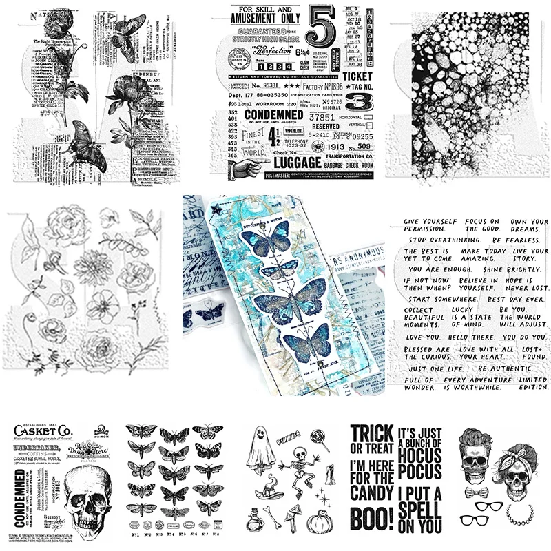 

Butterfly New Metal Cutting Stamps Stencil For 2022 Scrapbook Diary Decoration Embossing Template Diy Greeting Card Handmade