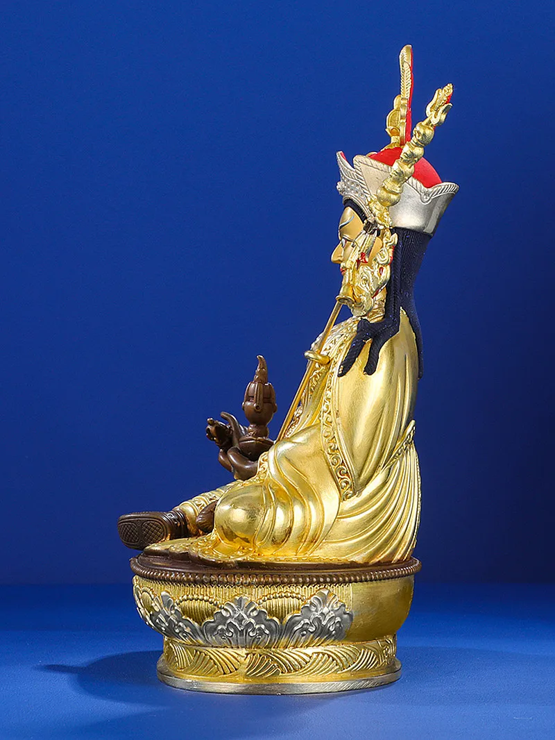 Статуэтка Бодхисаттва из чистой меди 21 5 см