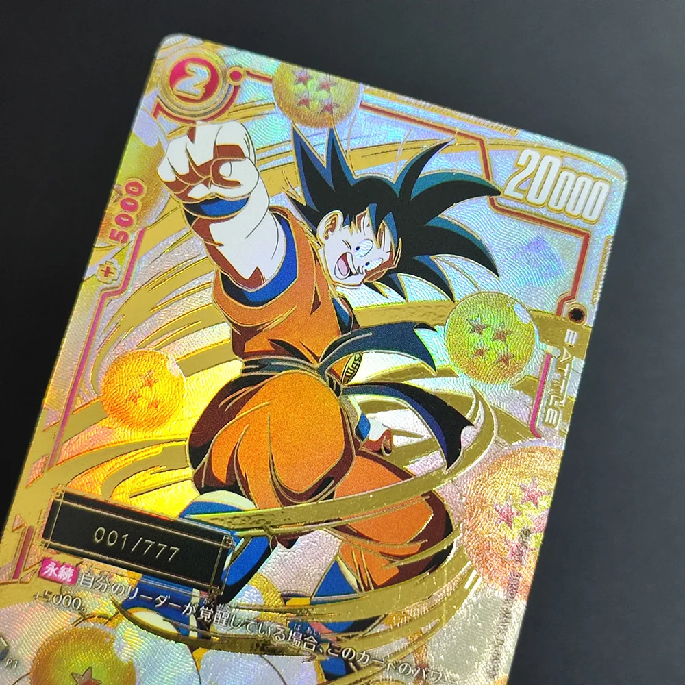 Фото Коллекционная карта Proxy Dragon Ball Son 2024 DBS FSN WOTLD JP SON GOKU FB01-119, суперредкая, классическая аниме-карта, игрушка №5