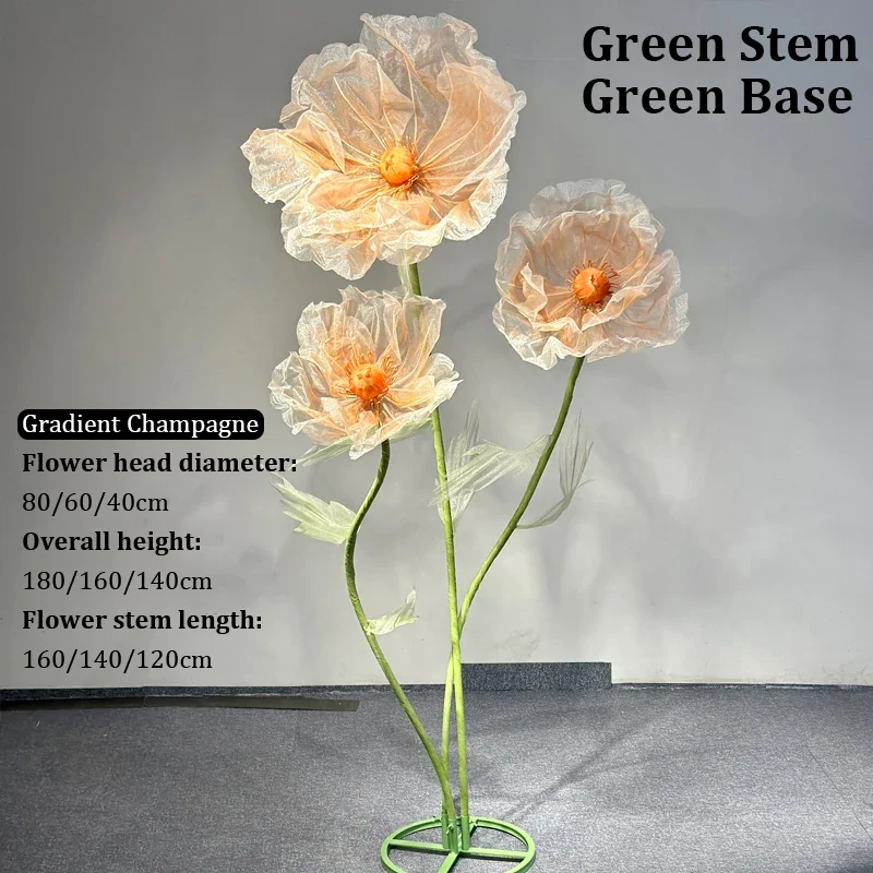 

Искусственные цветы шелк 180 см для свадьбы