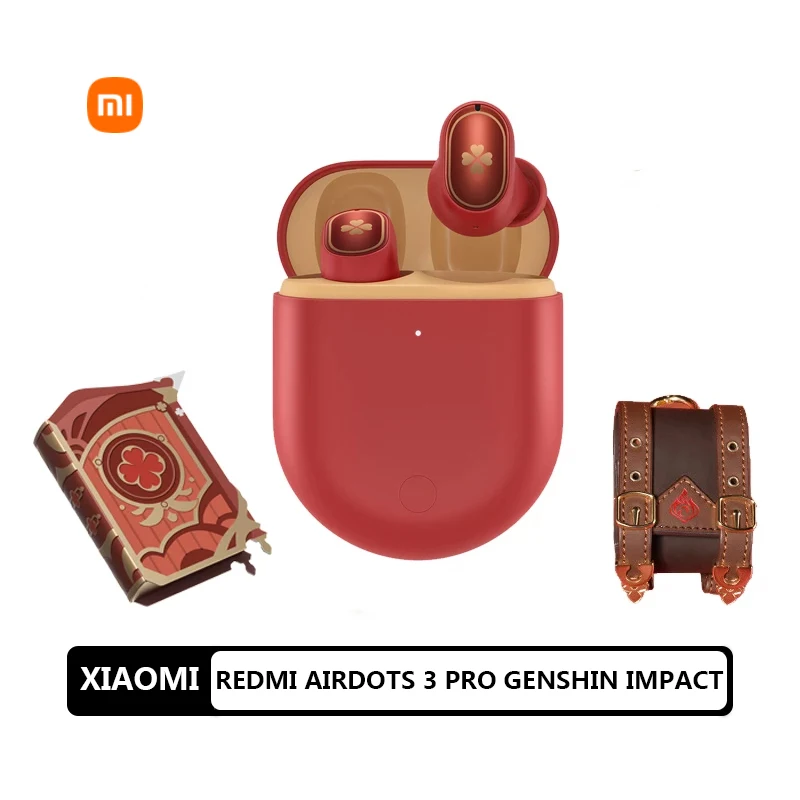 

Официальные наушники Genshin Impact Xiaomi Klee оригинальные Redmi Airdots 3 Pro Bluetooth наушники-вкладыши игровая гарнитура с микрофоном низкая задержка