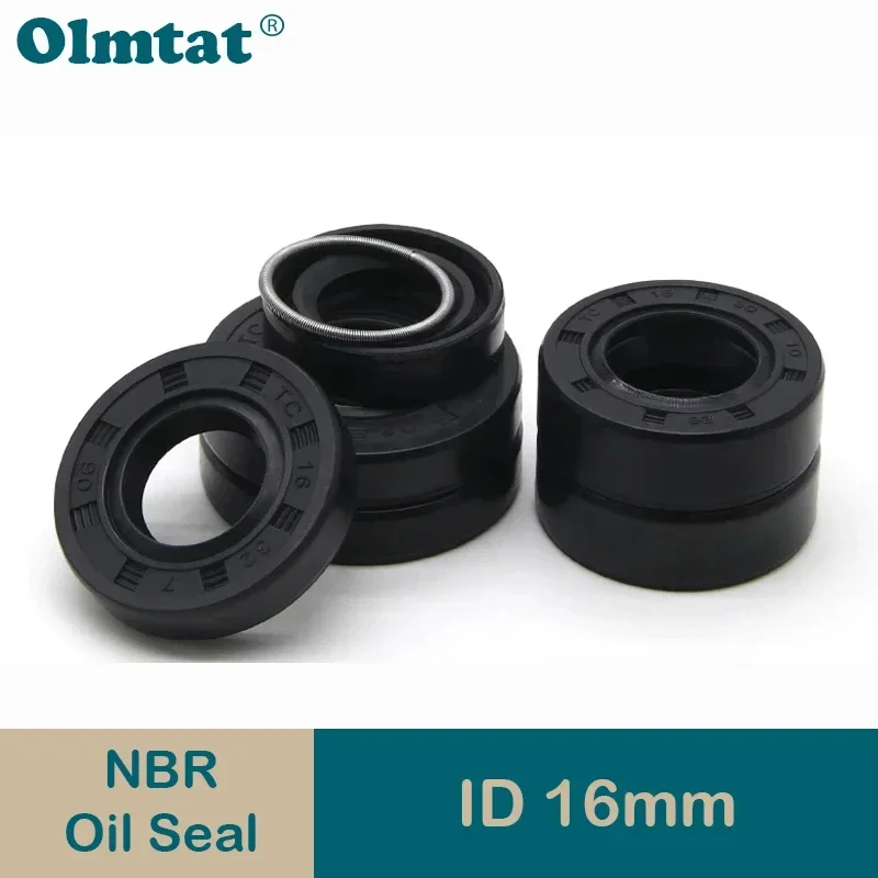 2/5/10 шт. ID16 мм NBR сальник TC-16 * 24/26/28/30/32/35/40*4/5/7/8/10 нитриловый резиновый вал с двойной
