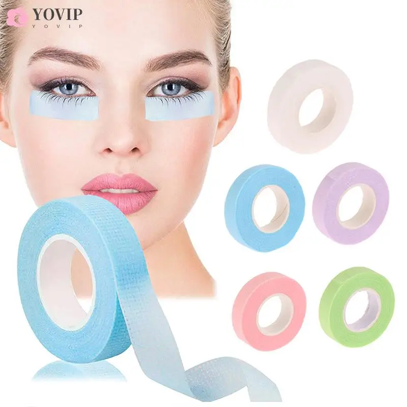 

Дышащие безвредные подушечки для глаз, 9 м/рулон, предотвращают аллергию, скотч, бумажные подушечки для глаз