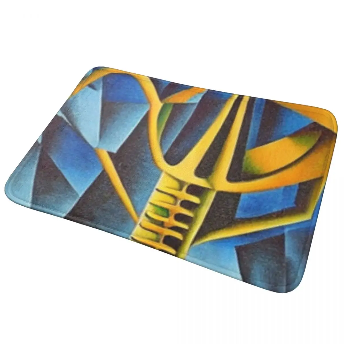 

Абстрактный Придверный коврик противоскользящие супервпитывающие коврики для ванной, домашние коврики для входа, ковер для кухни, спальни,...