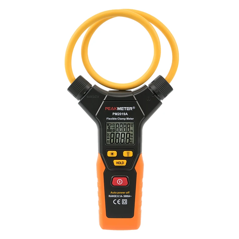 

Good Quality PM2019A 6000 Counts AC Digital Flexible Clamp Meter Digital Clamp Multimeter 3000A Dual Display Wholesale
