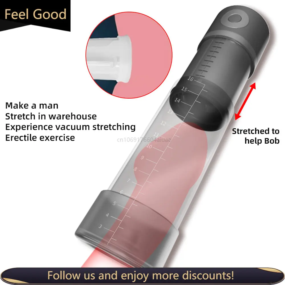 Powerful Waterproof Penis Enlargement Vibrators Men's Massager Masturbation Glans Exercise Training Stimulator Sex Toys For Men