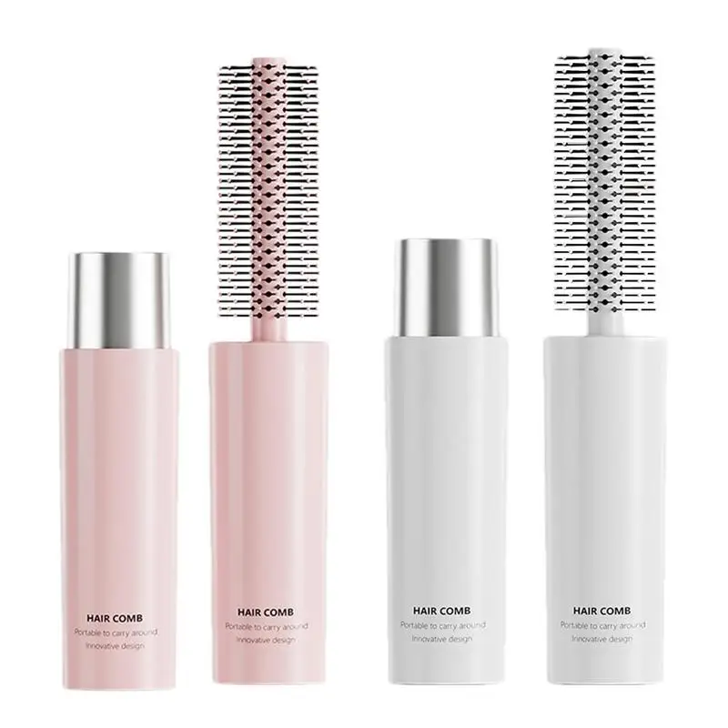 

Расческа-ролик, масштабируемая круглая кисть для завивки, круглая щетка для мужчин и женщин, для взрослых и детей, масштабируемая дорожная портативная расческа для волос