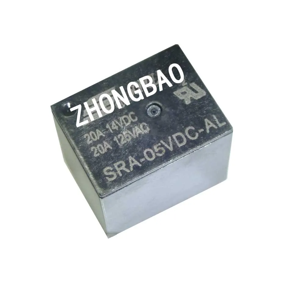 

Реле SRA- 05V 12V 24VDC-AL-CL T74 20A 4-контактное 5-контактное, 5 шт.