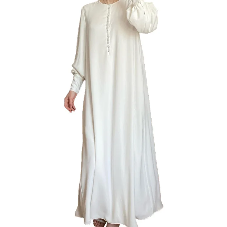 Chiffon Muslim Maxi Hijab Dress Eid Abayas for Women Turkish Dresses Dubai Abaya Islamic Clothing Kaftan Robe Musulmane Longue