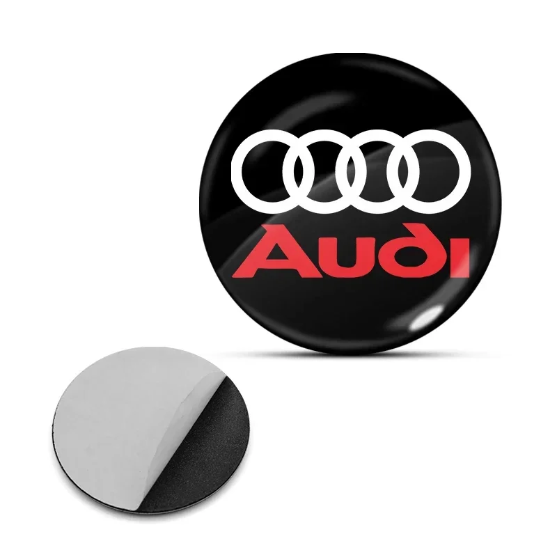 Фото Защитная наклейка на замок двери автомобиля с эмблемой для Audi Q5 Q3 Q2 Q7 A3 B5 B6 B7 B8 B9 8P 8V 8L A5 A4 A6 A7 A8 №2