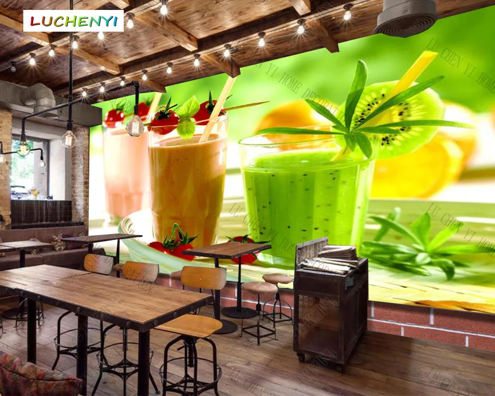 Настенные 3d обои с принтом киви стикеры на заказ изображением фруктов крутых