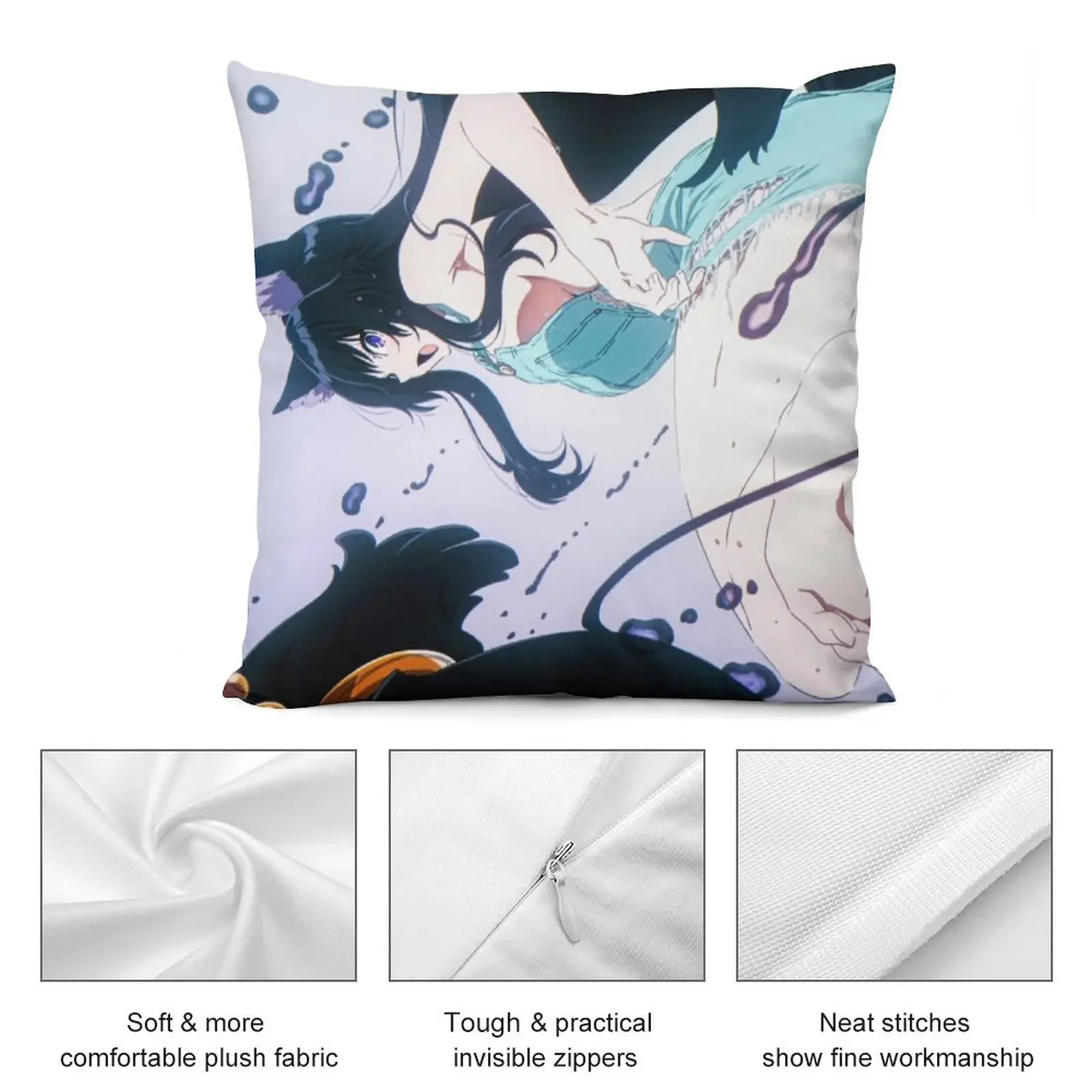 Дельта The Eminence in Shadow Декоративная подушка Мраморный чехол для подушки