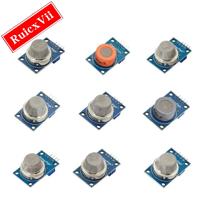 

MQ-2/3/4/5/6/7/8/9/MQ135 модуль датчика дыма высококачественный детектор газа DC5V