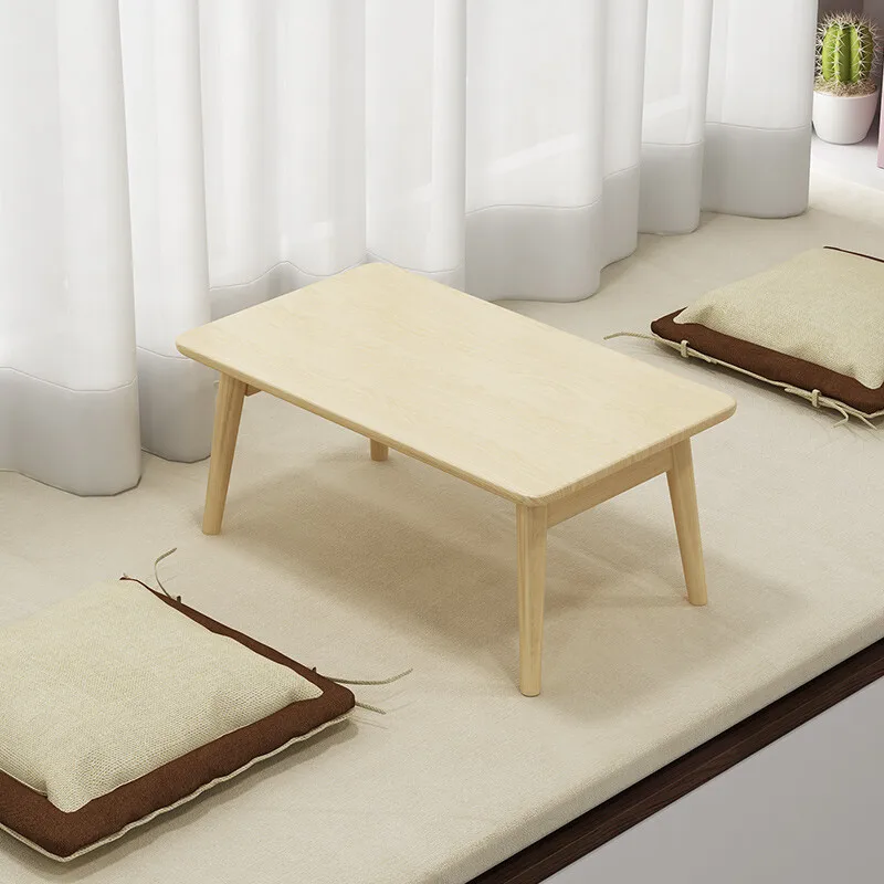 

Bay Window Small Table Folding Tatami Coffee Table Japanese Window Sill Creative Kang Table Bedroom Sitting on The Floor