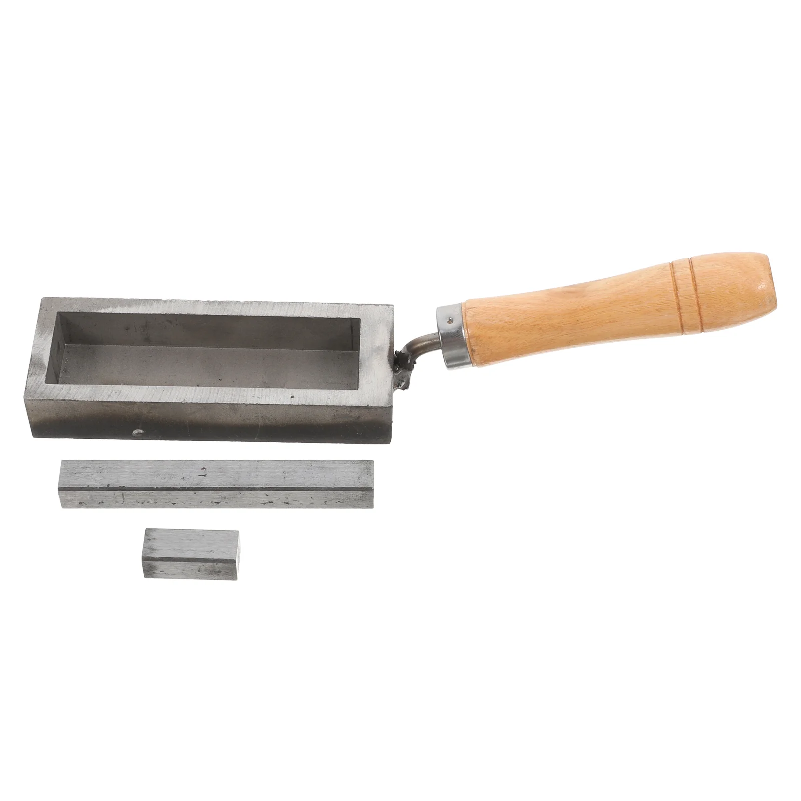 Форма для ювелирных изделий чугунный слиток инструмент литья тигель плавления