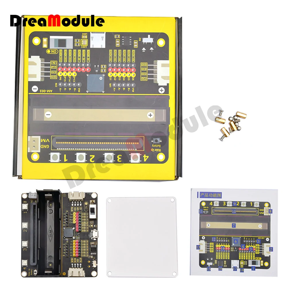 

Super Expansion Board Module Onboard 18650 3.7V Battery Charging Circuit Micro USB Interface 5V Charging Expansion Board Module