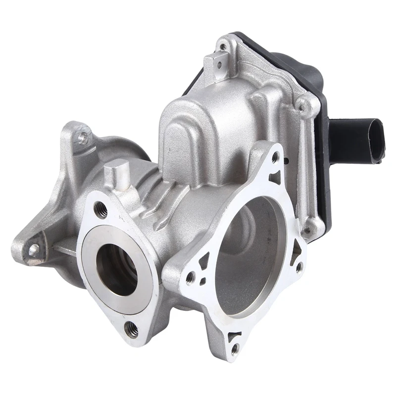 1 шт. автомобильный клапан EGR серебристый и черный металл для VW Amarok Crafter 2.0Tdi 2010-2016