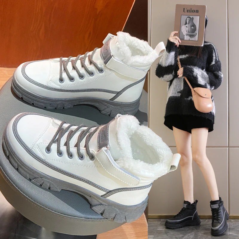 

New Arrivals Soft Boots Women Shoes Woman Boots Fashion Round PU Ankle Boots 2022 Winter Elastic Black Boots Comfortable Boots