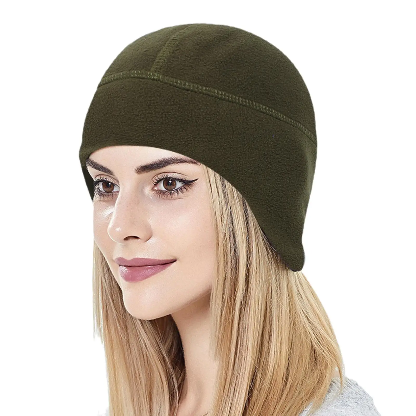 

Зимняя теплая спортивная шапка для мужчин и женщин, для катания на лыжах, бега, мотоцикла, мягкая эластичная шапка, ветрозащитная шапка, головной убор для велоспорта