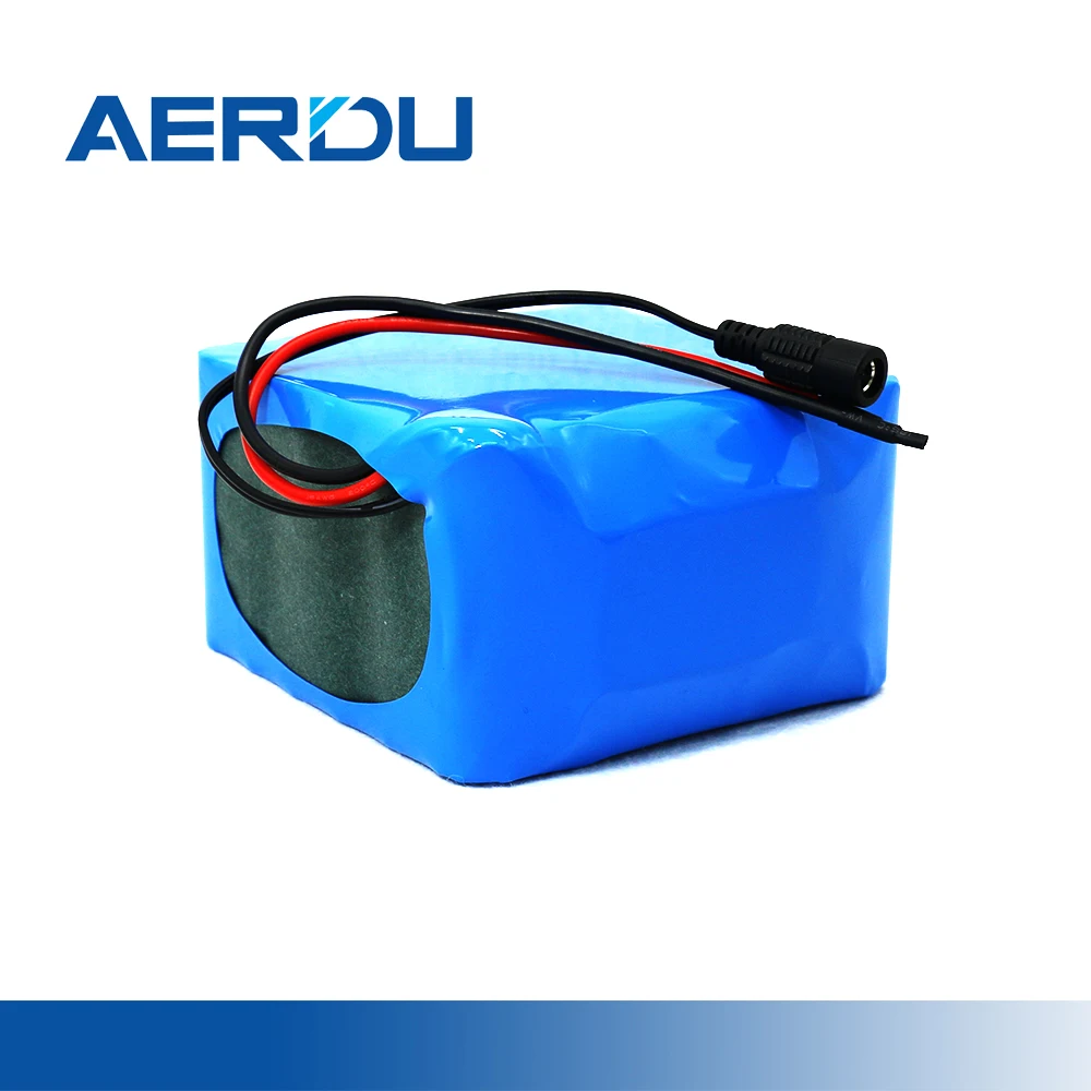 

AERDU 6S6P 24v 21Ah 25.2V 18650 Lithium-ion Battery Pack Built-in 25A BMS for Electric Bicycle Moped Electric Wheelchair 3500mAh