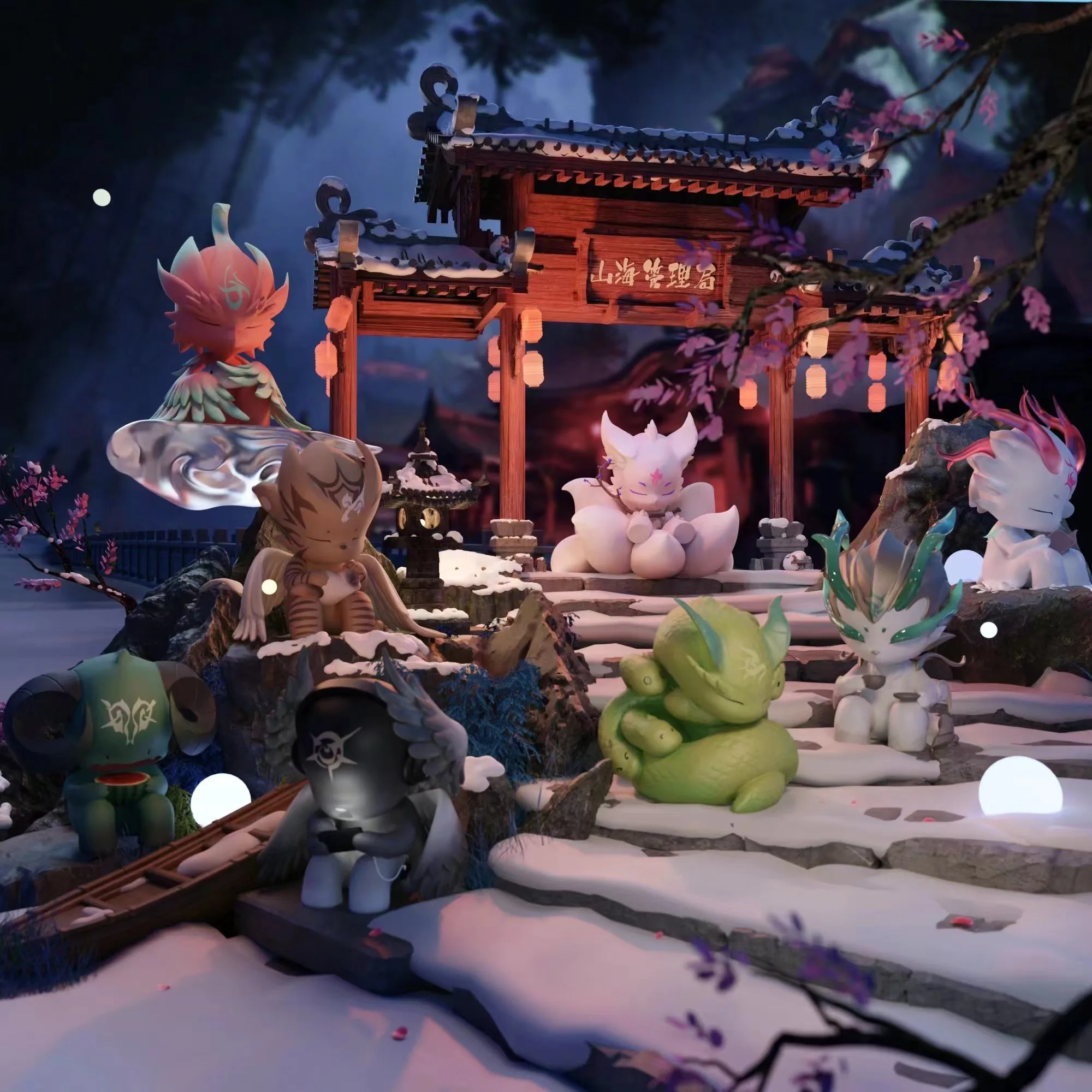 

Touch Fish Plan Series Blind Box Toys Guess Bag Mystery Box Caja Misteriosa Cute Anime Figures Kawaii Model Gift Collection