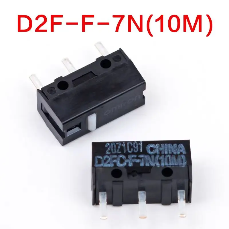 Фото Бесплатная доставка 1 шт. микропереключатель D2FC-F-7N 10 м 20 м D2FC-F-K 50 м 60 мN D2F D2F-F D2F-01 D2F-L D2F-01F D2F-F-3-7 кнопочные переключатели №2