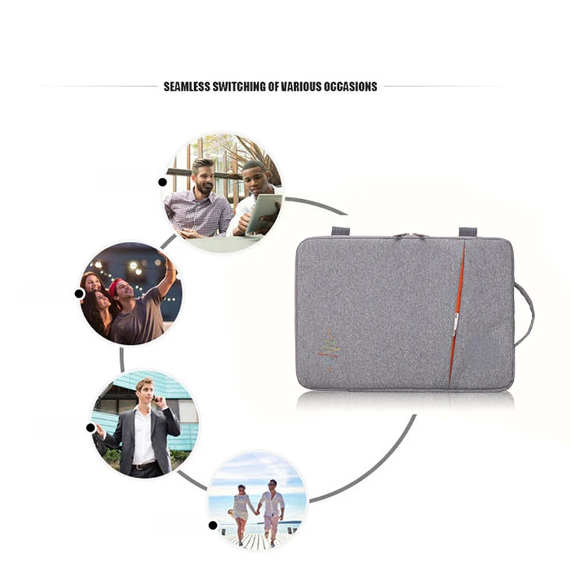 

NEW Bag Women Men for iPad Laptop 12 13 14 15 inch Notebook Shoulder Handbag Briefcase for Macbook Air Pro 14.1 15.4 15.6