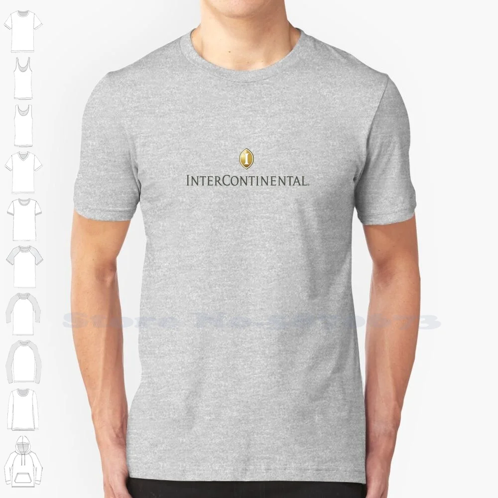 

InterContinental High-quality T Shirts Fashion T-shirt New 100% Cotton Tee