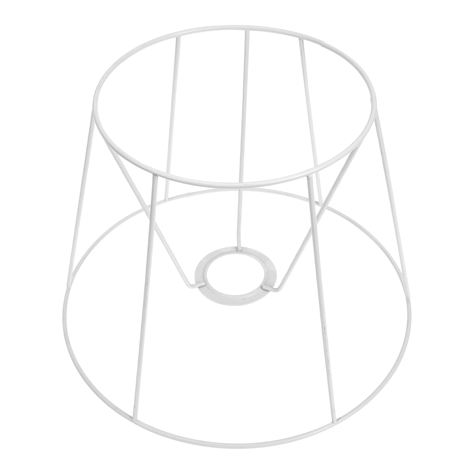 

Shade Holder Metal Ring Support Manual Lampshade Chandelier DIY Iron For Desk Light