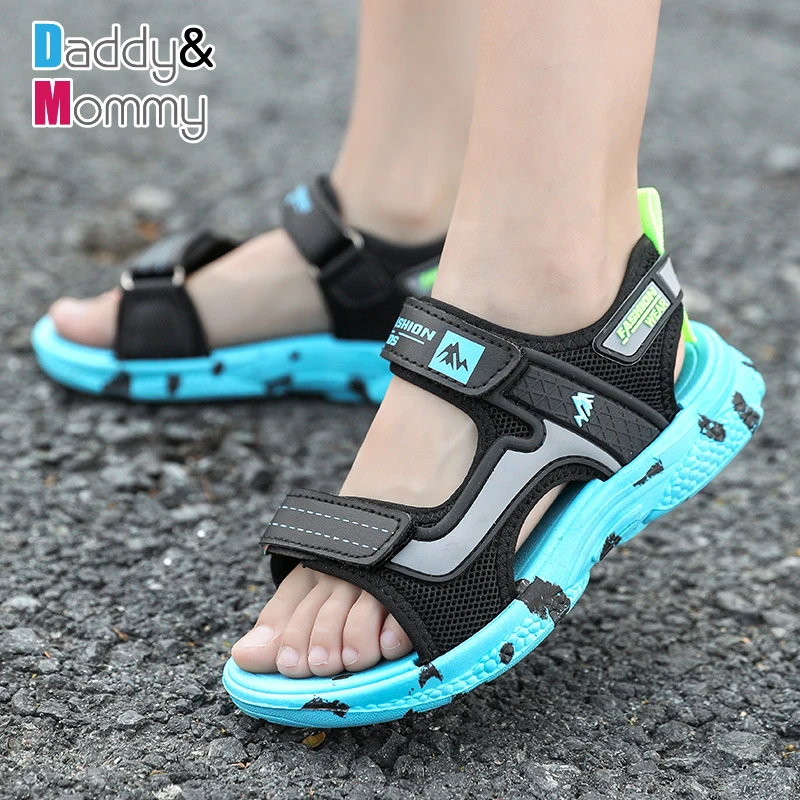 

Fashion Summer Children Sandals 2022 Soft Boys Beach Shoes Breathable Kids Casual Walking Shoes Non-Slip Sandals for Girls New