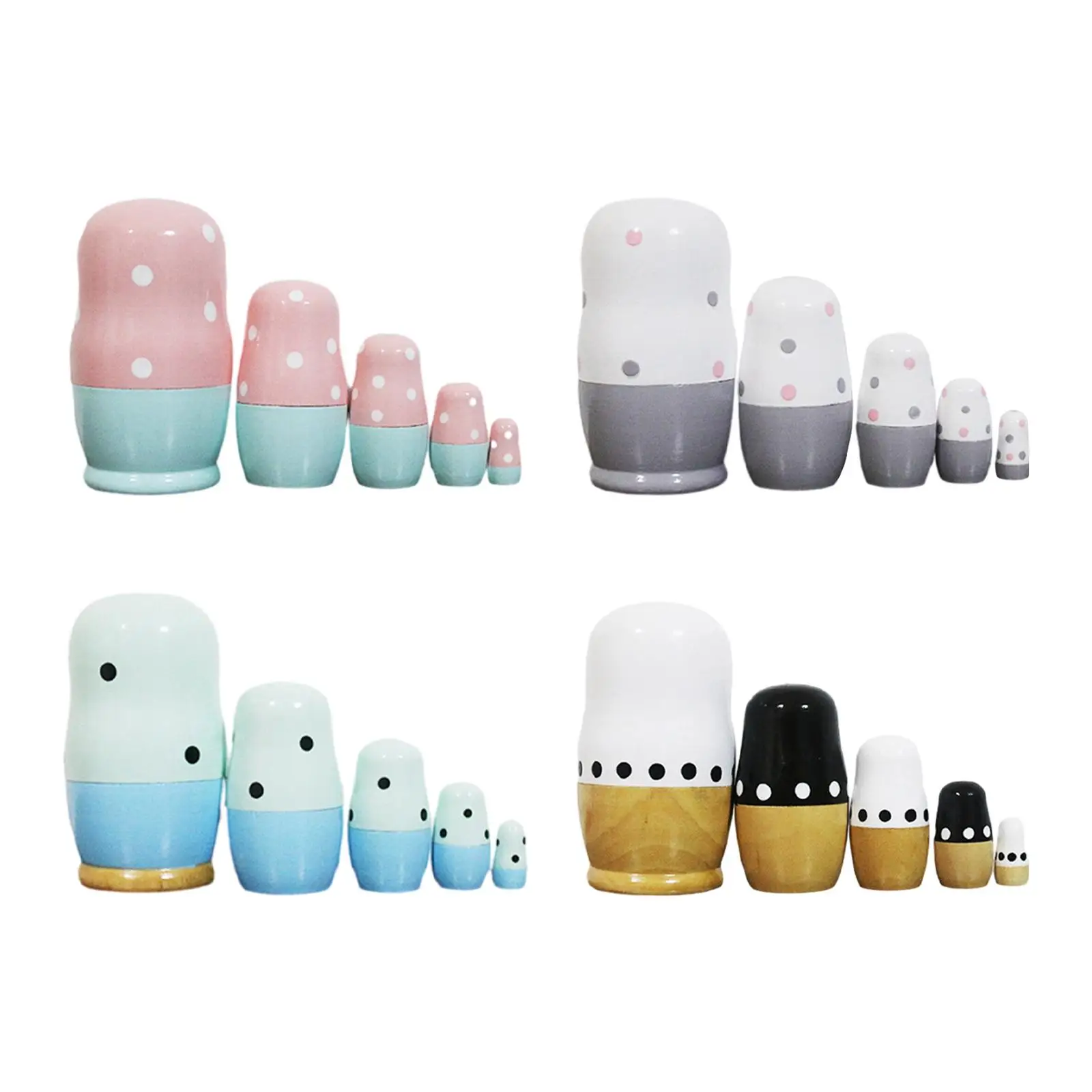 

5 шт., детская русская матрешка