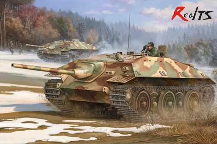 TRUMPETER 1/35 Немецкий Entwicklungsfahrzeug E-25 Пластиковая модель