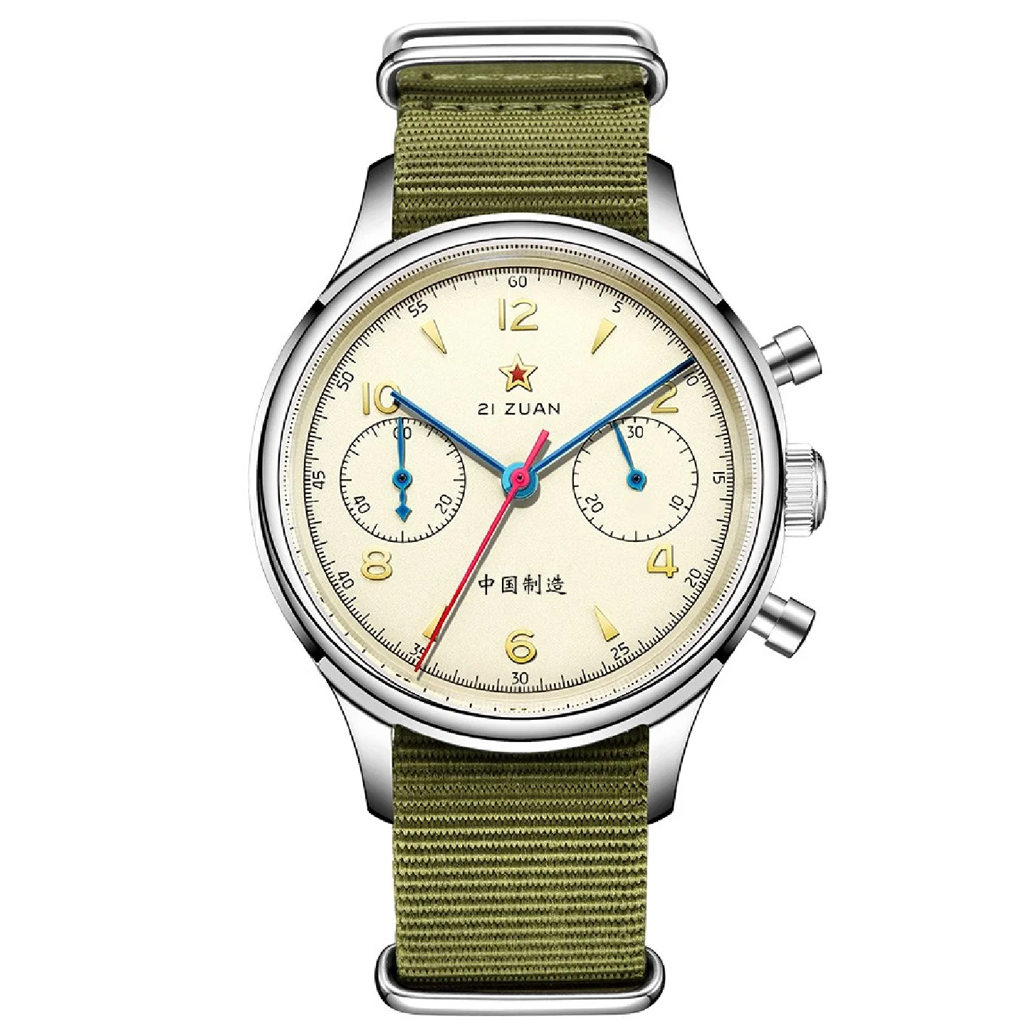 

Reloj de hombre 38/40mm Seagull 1963 Chronograph Man Mechan Pilot Watch Chrono Wristwatches Men Arcylic Sapphire Luminous Clock