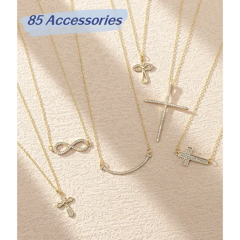 

Last Sales Trendy With Rhinestone Classic Pendant Necklace ZN00043