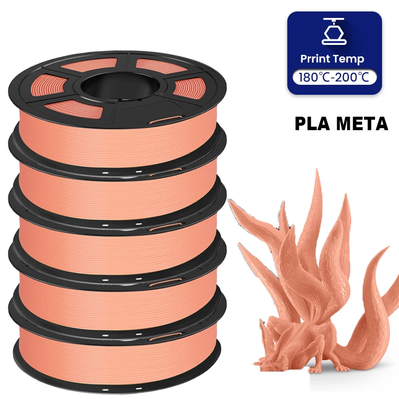 

5 KG PLA Meta 3D Printer Filament JAYO PLA Filament 1.75mm Upgraded FILAMENT 8 Colors Fast Printing for 3D Pen&3D Printer