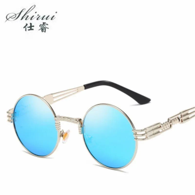 Солнцезащитные очки в стиле стимпанк для мужчин и женщин брендовые дизайнерские