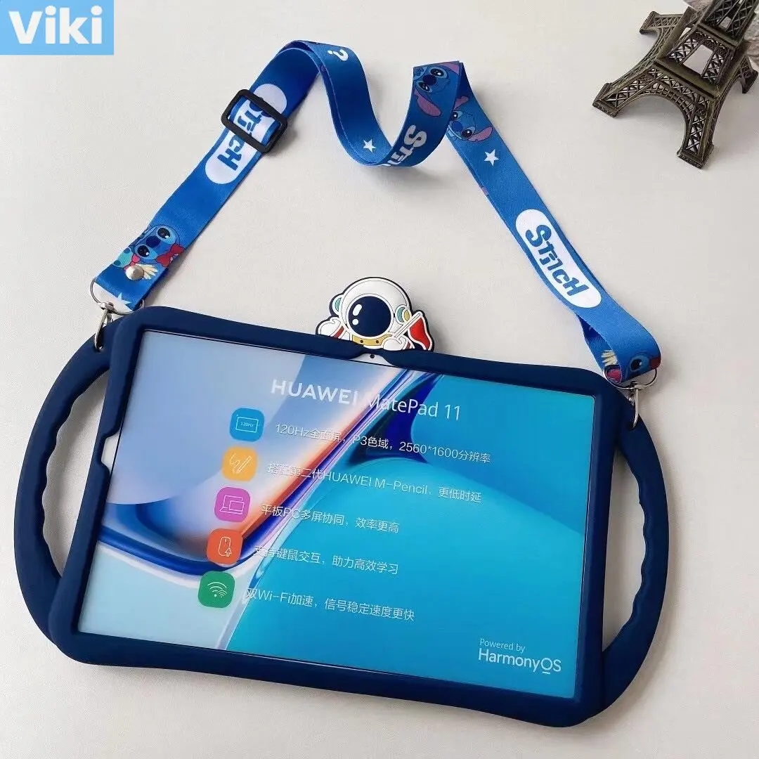 

Silicon Shockproof Case For MatePad 11 2021 DBY-W09 Stand Tablet Cover For Huawei Mate Pad 11 inch kids stand Soft Cases