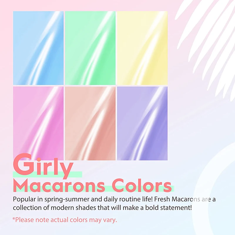 YOKE FELLOW Nail Gel Polish Kit Macaron Candy Colour Series Set Semi Permanent Soak Off UV LED Nails Varnish For Art | Красота и