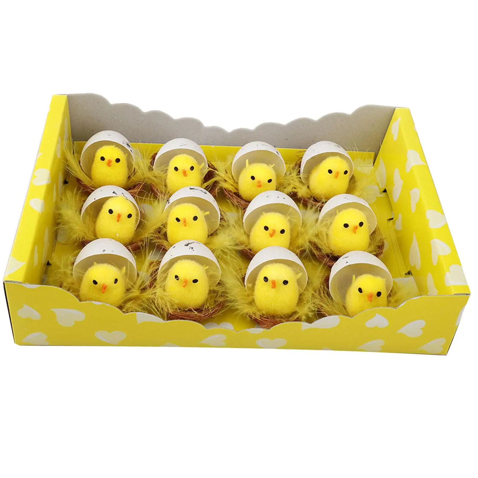 

Пасхальные декоративные цыплята для Фестиваля Свадьбы, 12x