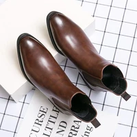new leather boots men winter spring vintage motorcycle male snow ankle high top mens casual shoes for large size 45 46 47 48