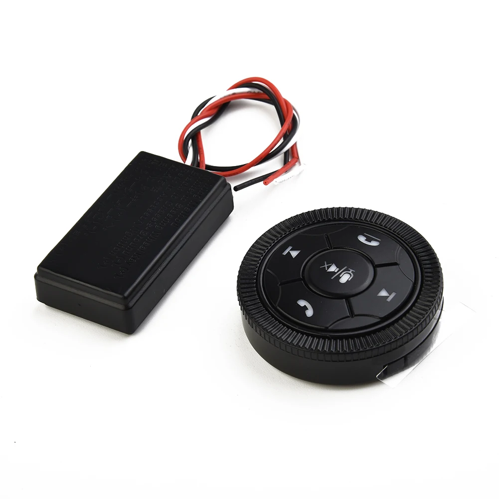 

Universal Wireless Bluetooth Car Steering Wheel Remote Control GPS Smart Button Key Volume Controller Phone Handsfree