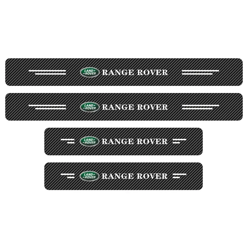 4 шт. наклейки из углеродного волокна для Land Rover Range Evoque Defender Discovery Freelan