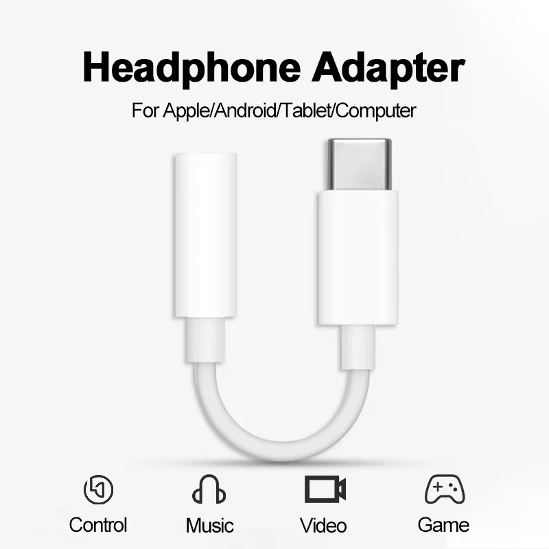Для iOS до 3 5 мм разъем для наушников Aux аудио адаптер аксессуары телефон iPhone 14 13 12 11