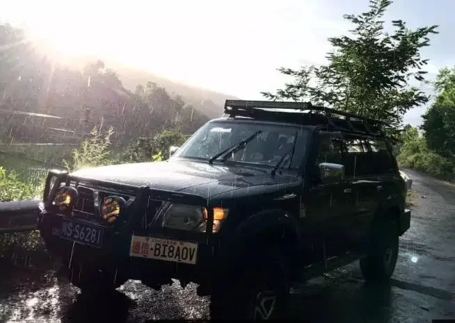 Передний бампер 4x4 с бычьей планкой для Nissan Patrol Y61 прочная защита бездорожья